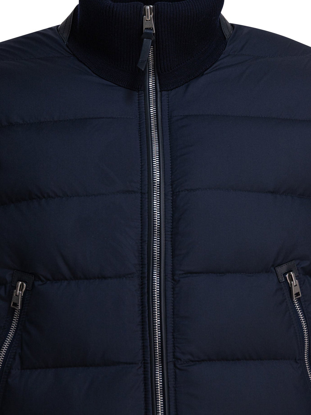 Tom Ford Nylon And Wool Short Down Jacket