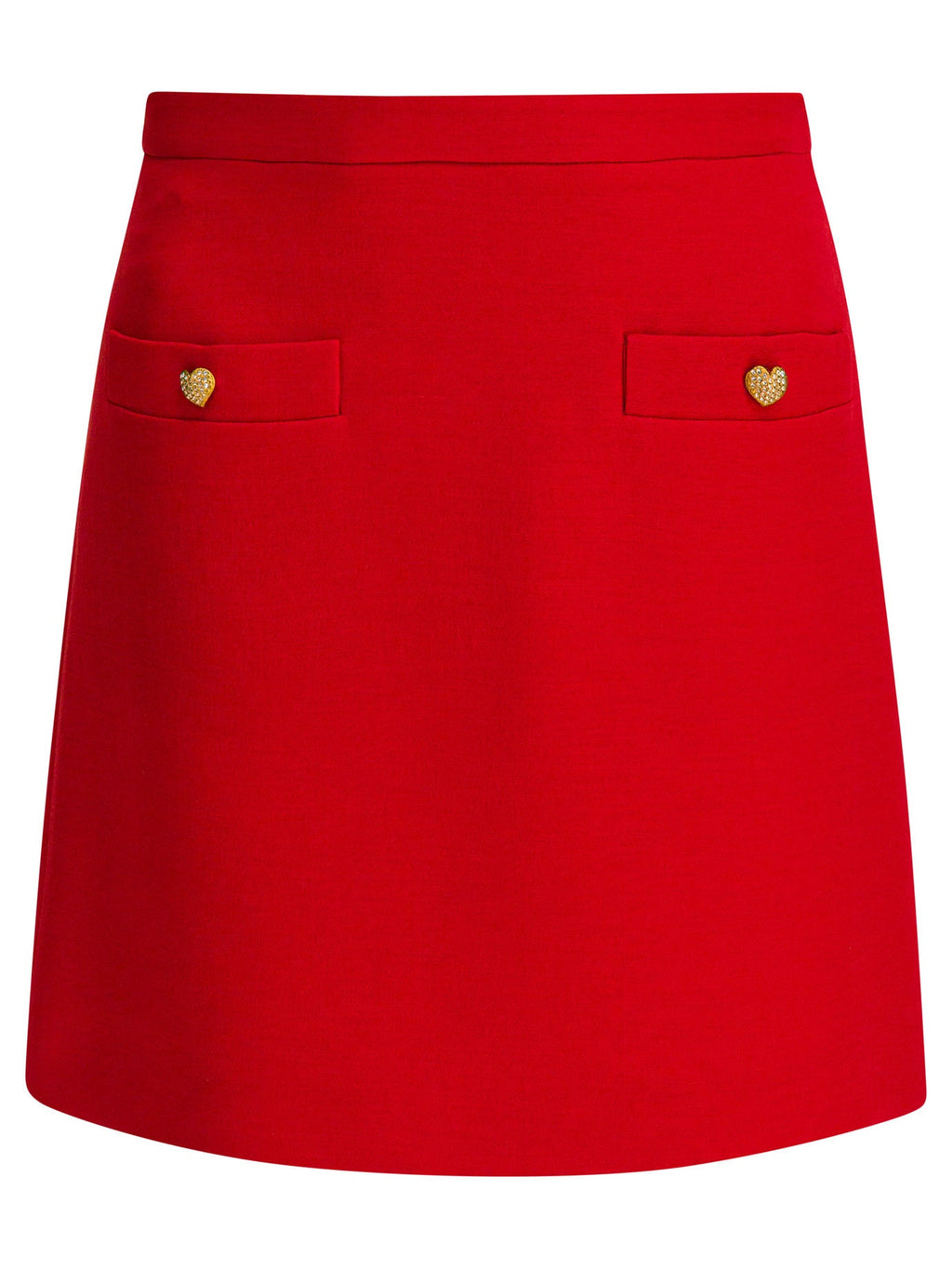Valentino Midi Wool Skirt