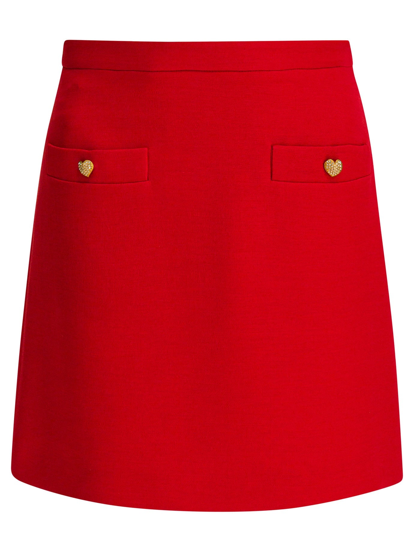Valentino Midi Wool Skirt