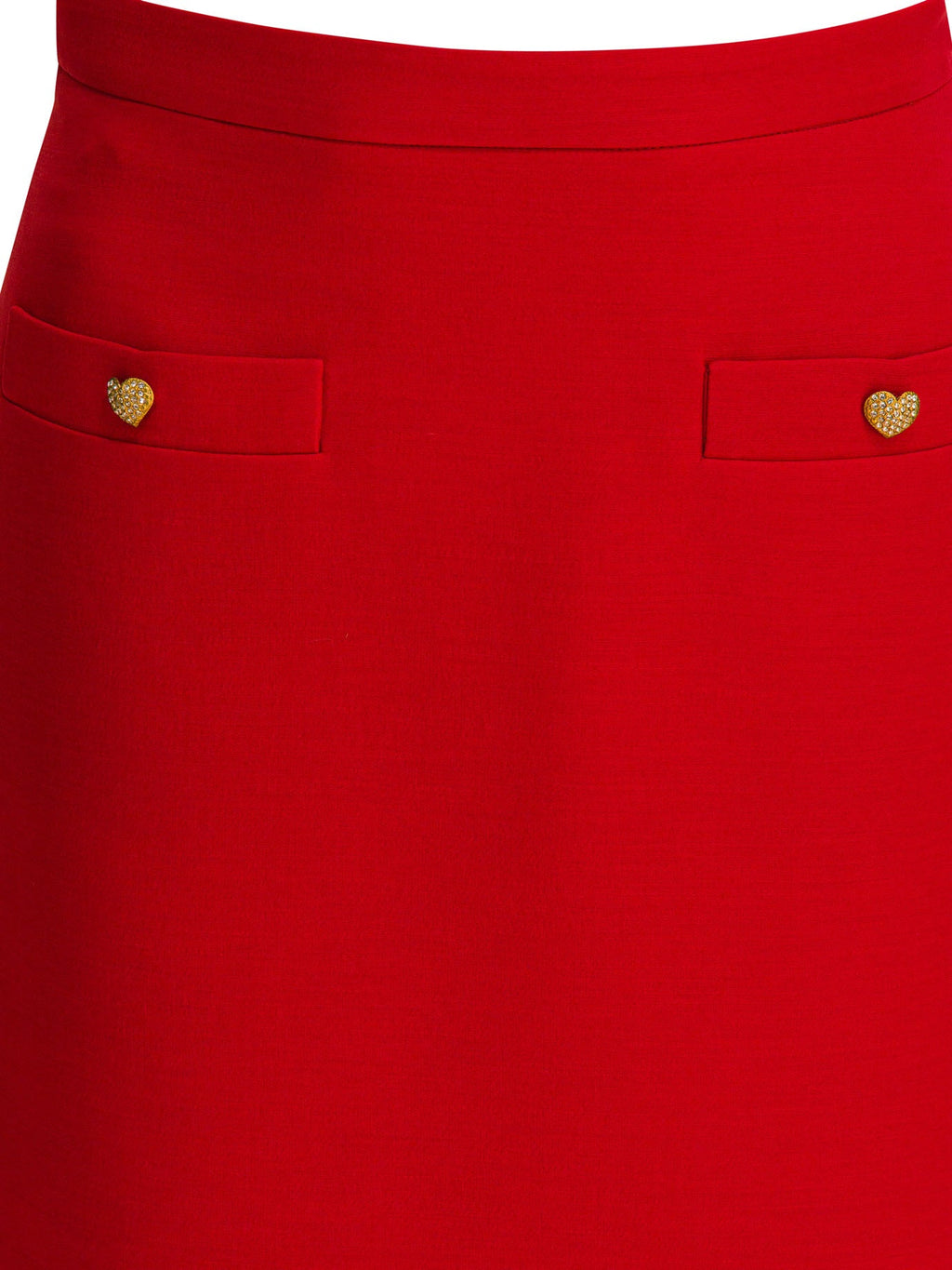 Valentino Midi Wool Skirt