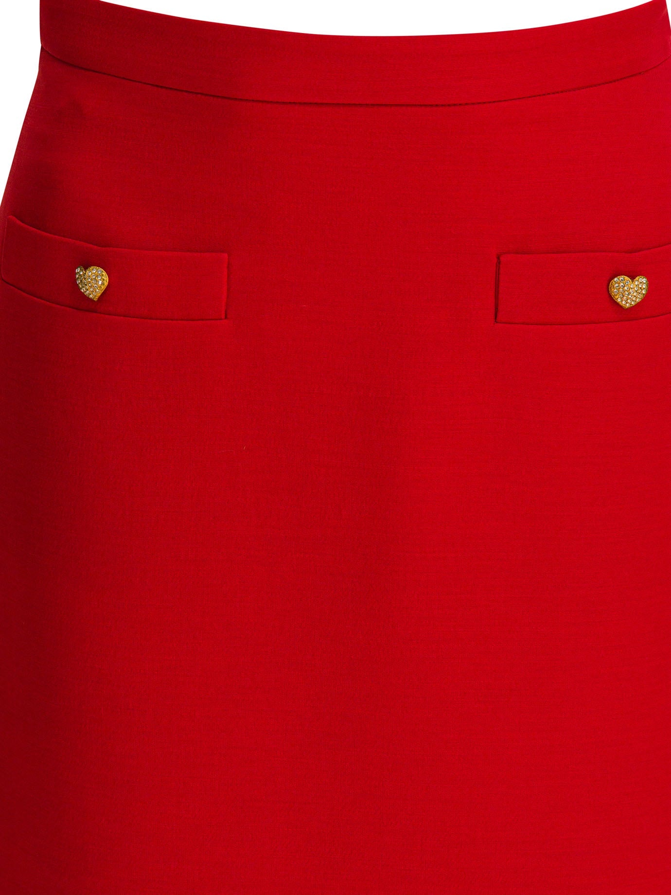 Valentino Midi Wool Skirt