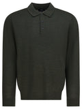 Vince Merino Wool Polo Shirt