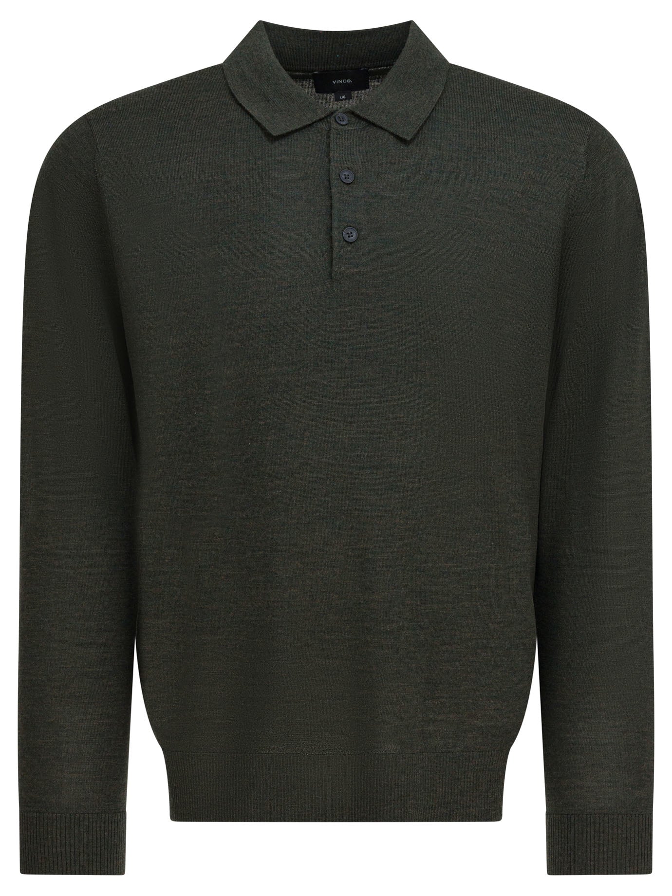 Vince Merino Wool Polo Shirt