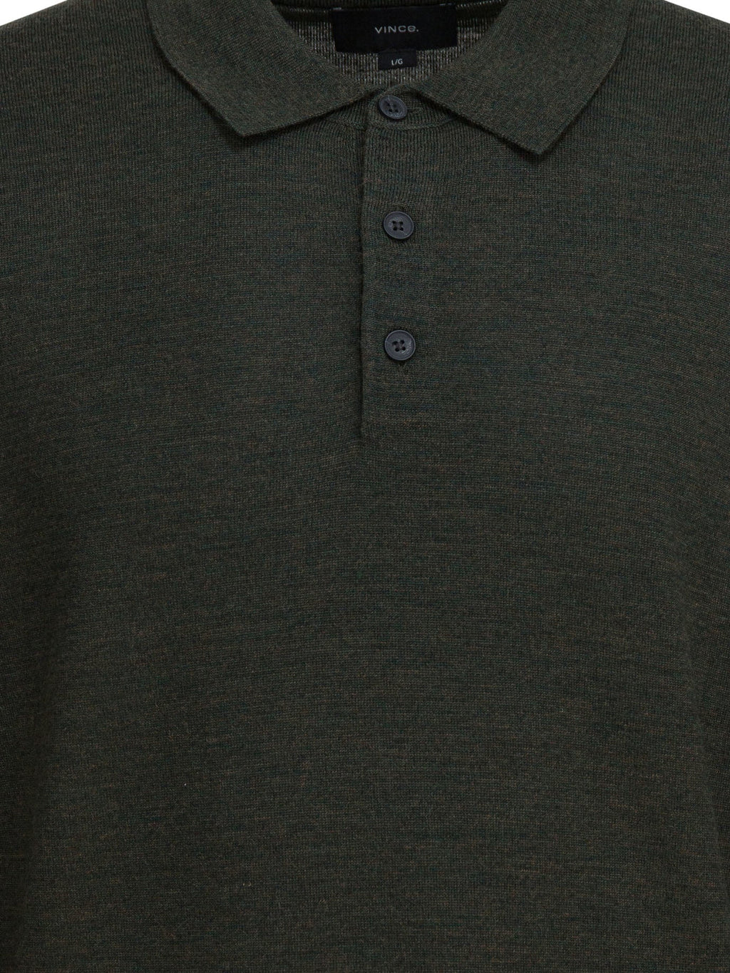 Vince Merino Wool Polo Shirt