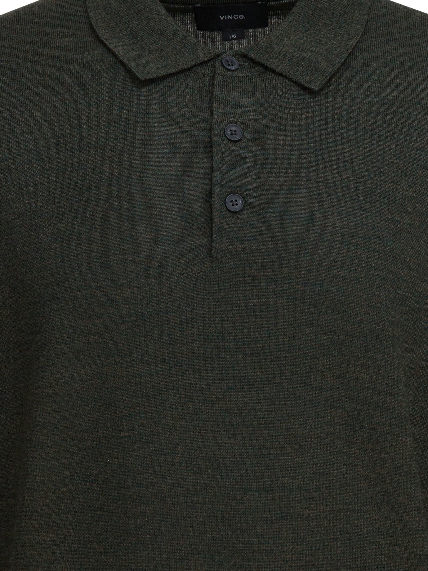 Vince Merino Wool Polo Shirt