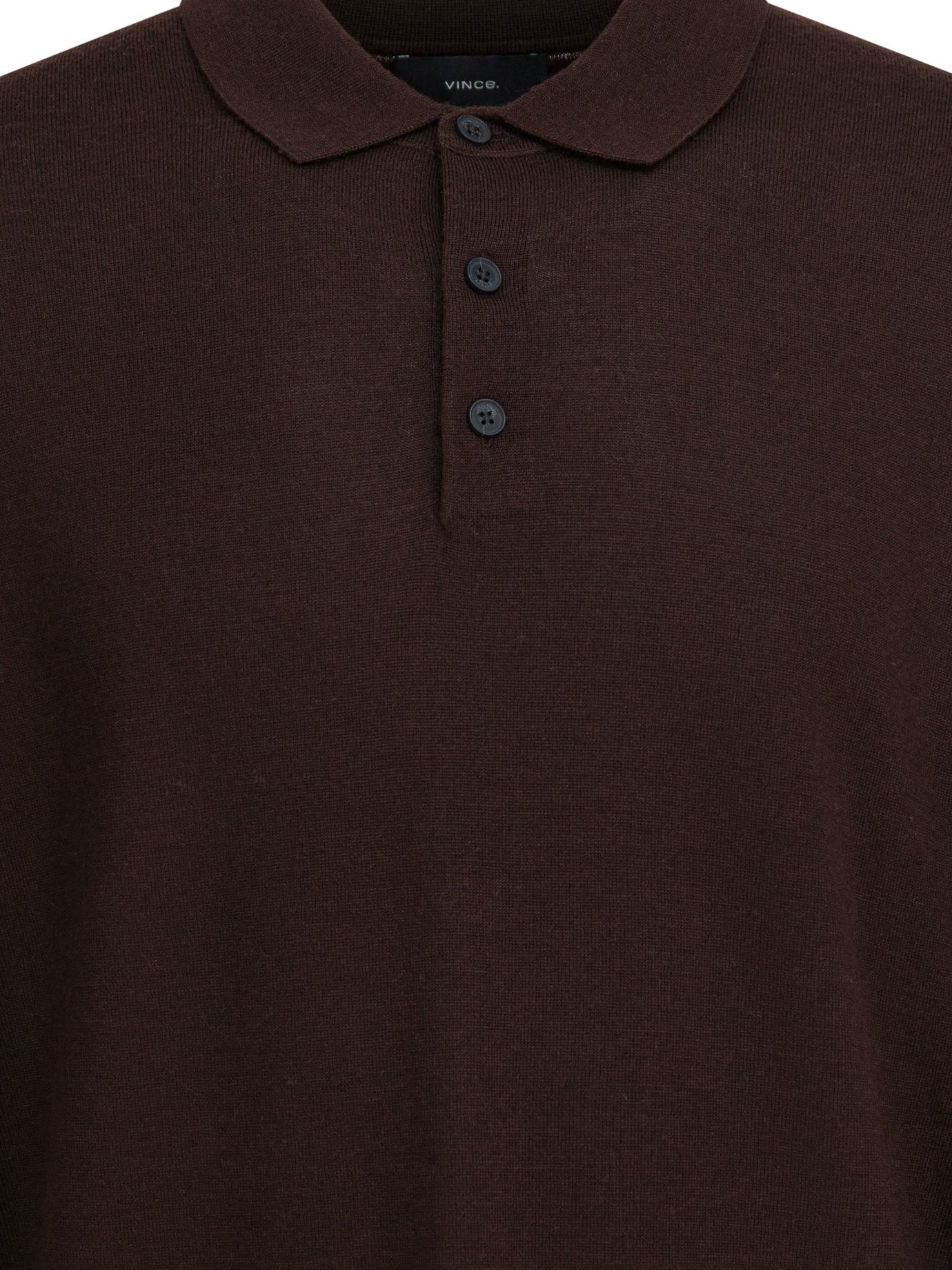 Vince Merino Wool Polo Shirt