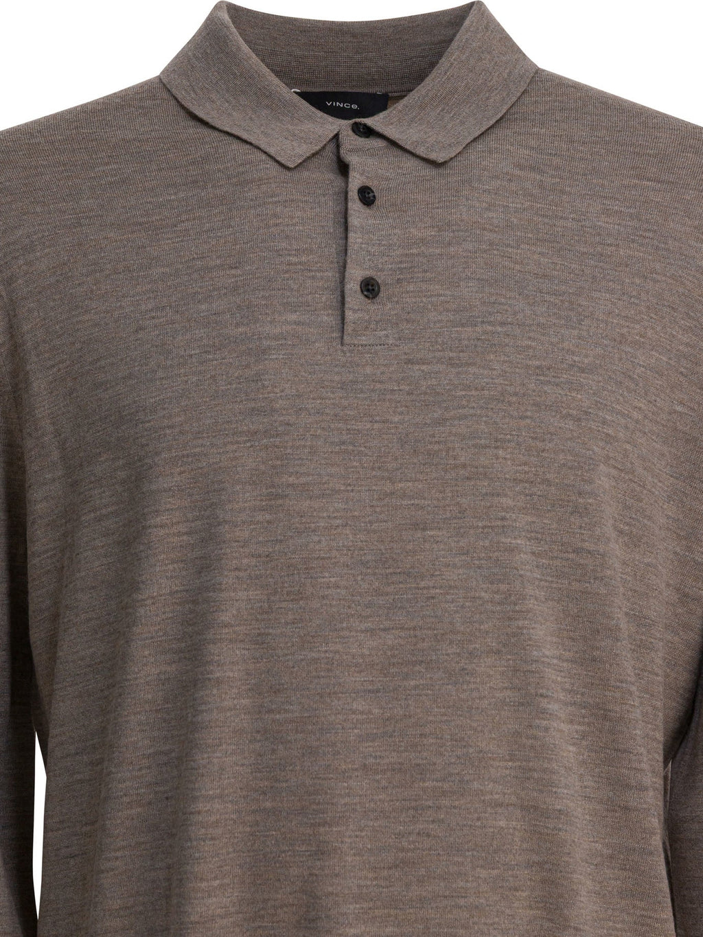 Vince Wool And Cashmere Polo Shirt