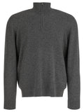 Vince Cashmere Sweater With Half Zipper