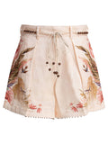 Zimmermann "ascension" Linen Short