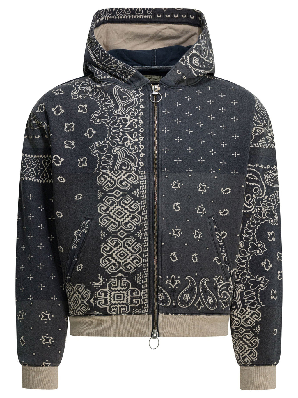 Kapital "knit Bandana" Hoodie