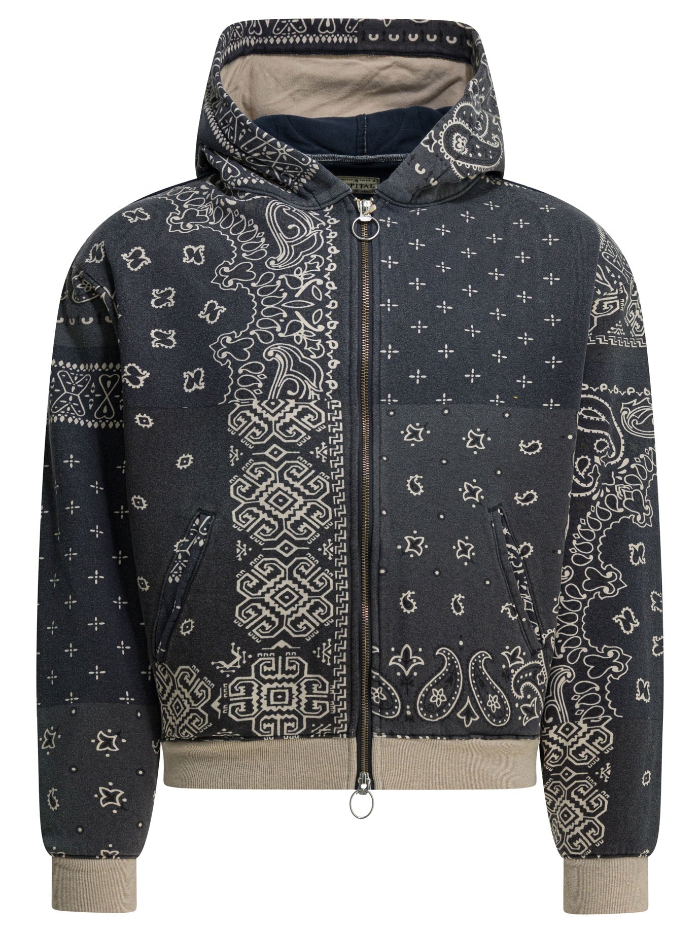 Kapital "knit Bandana" Hoodie