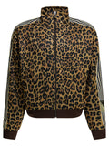 Kapital "smooth Jersey Leopard" Zipper Sweatshirt