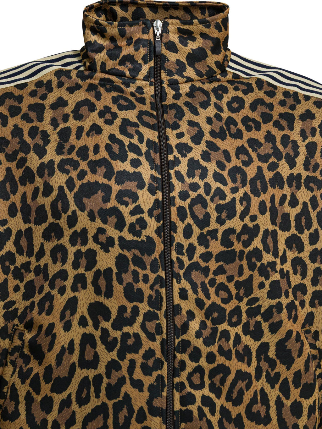 Kapital "smooth Jersey Leopard" Zipper Sweatshirt