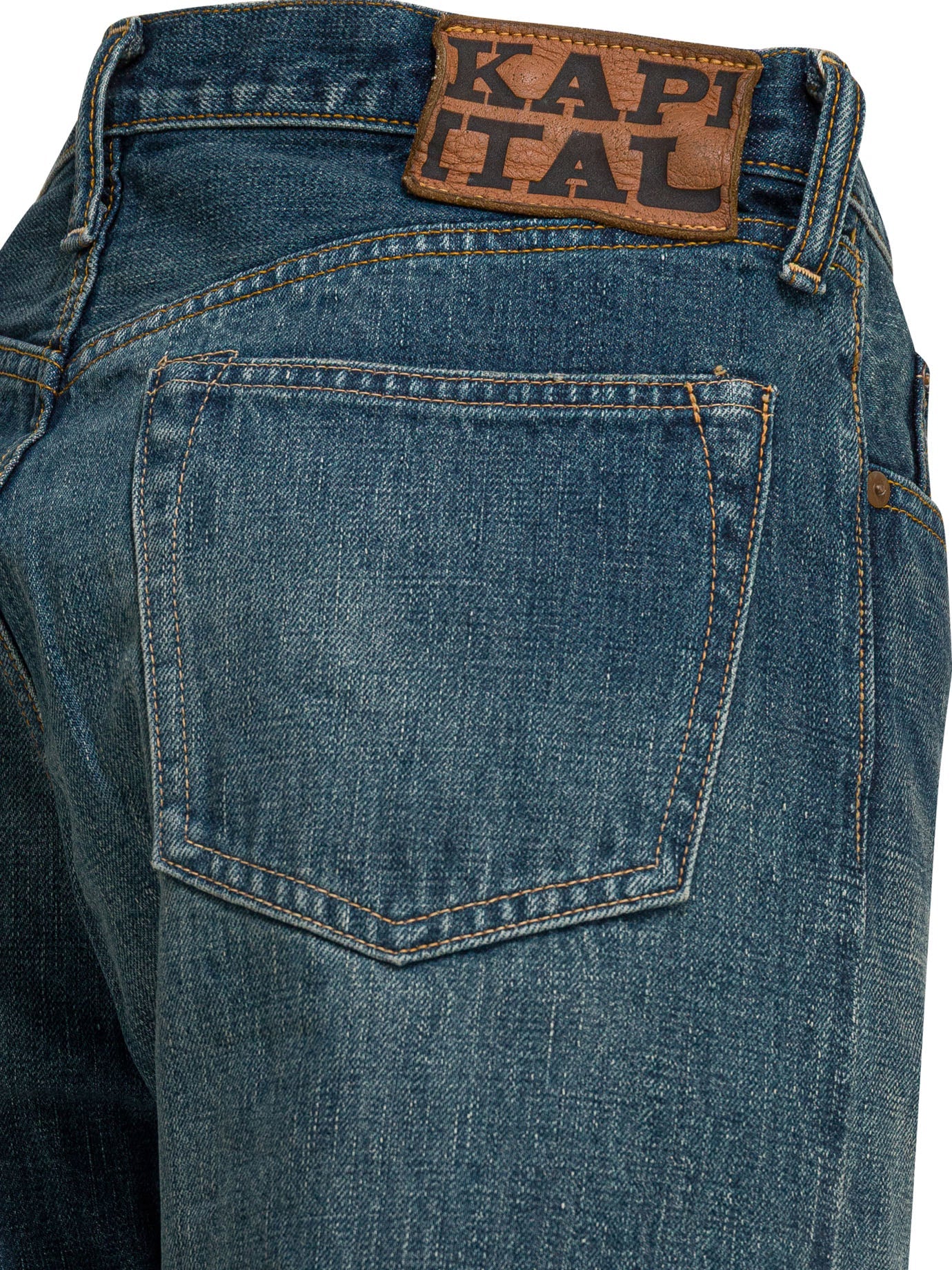 Kapital "monkey Cisco" Straight Leg Jeans