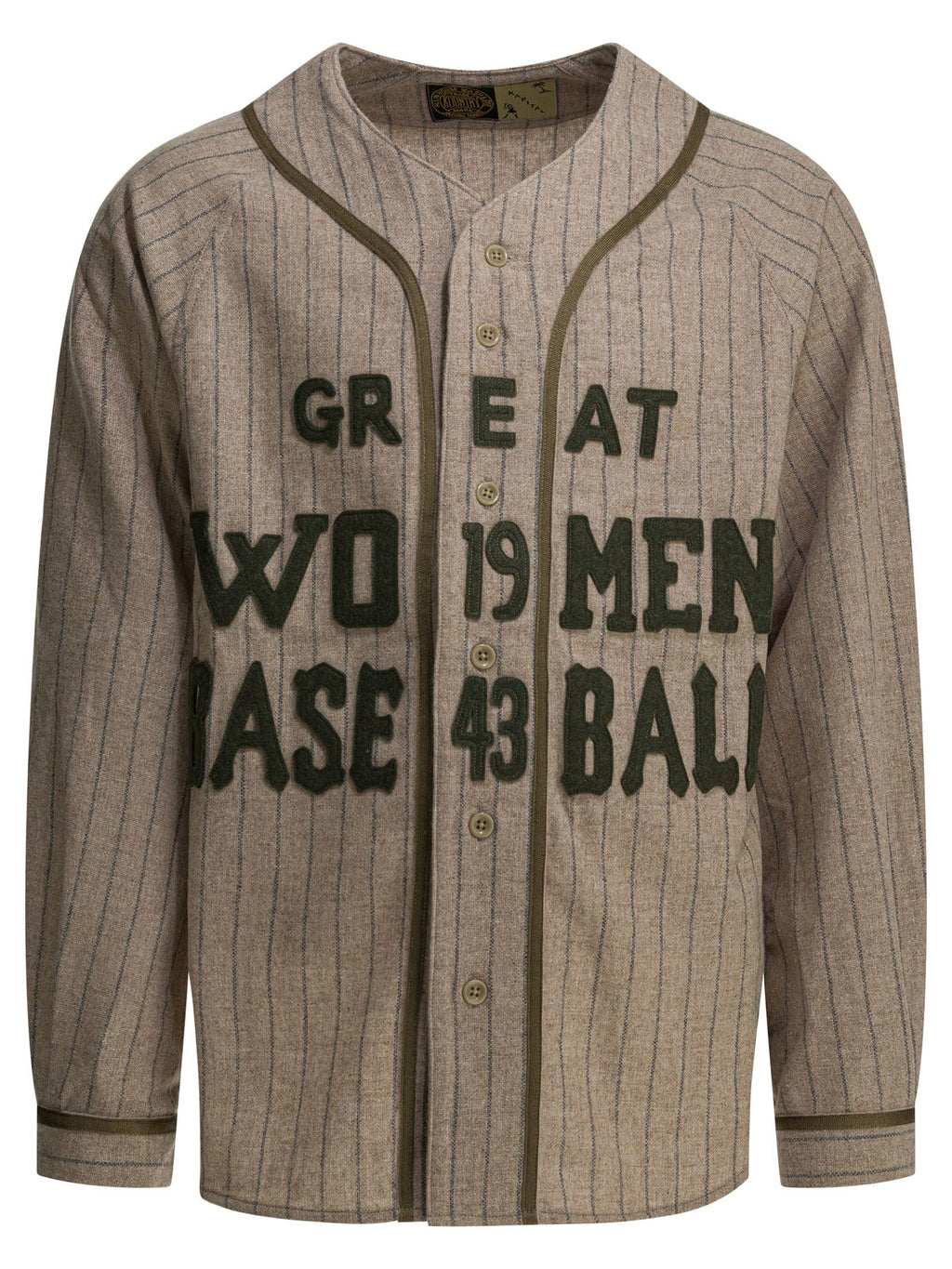 Kapital "great Women Baseball" Overshirt Jacket