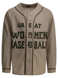 Kapital "great Women Baseball" Overshirt Jacket