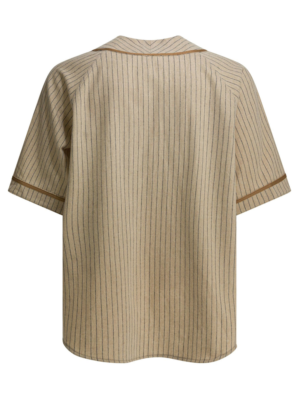 Kapital Great Women Baseball Shirt In Wool