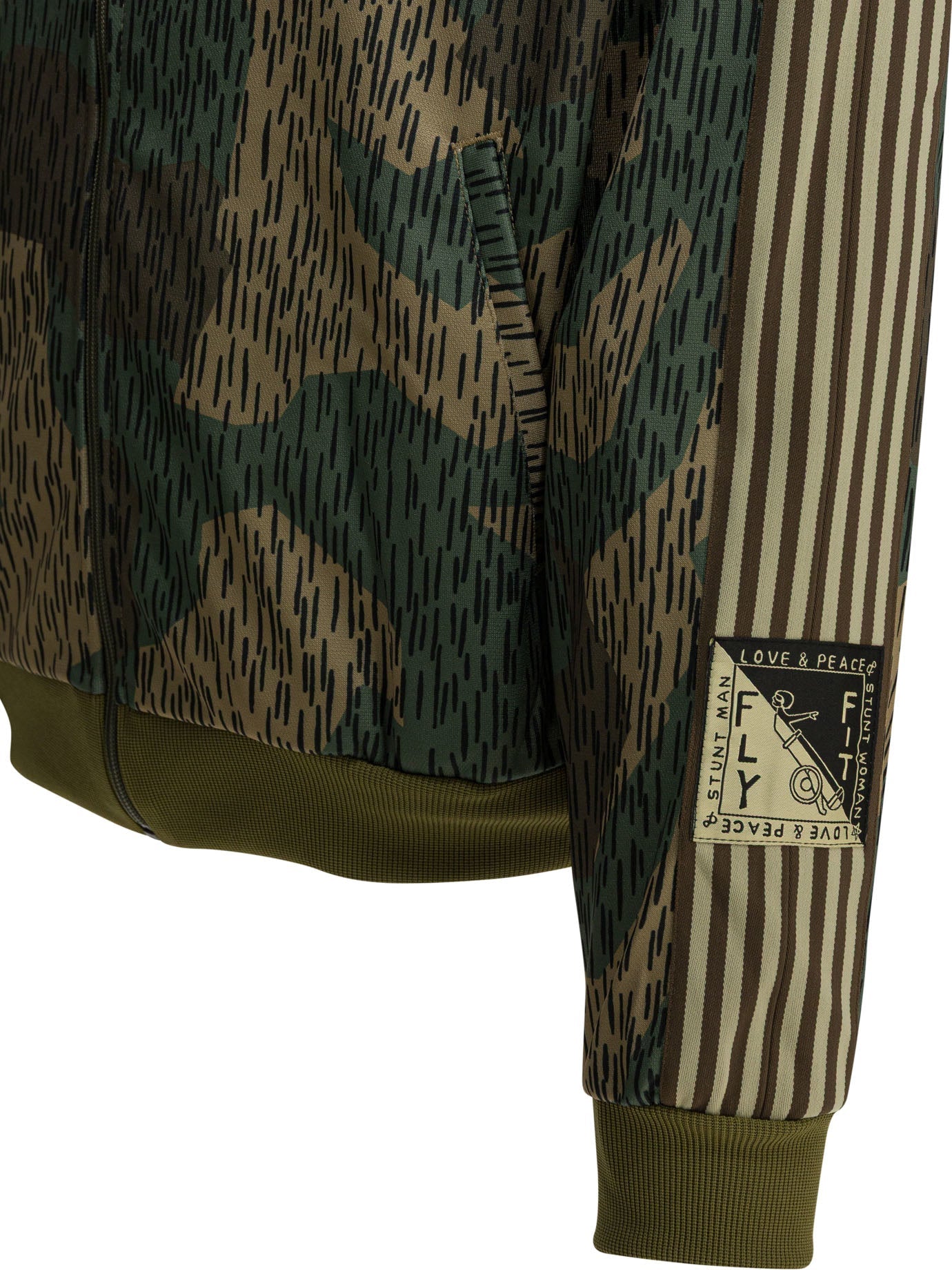 Kapital "rain" Zipper Sweatshirt