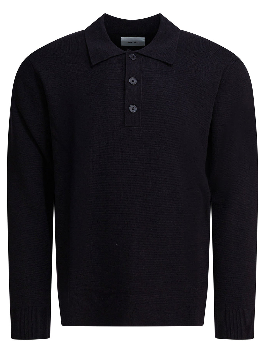 Nn.07 "harald" Wool Polo Sweater