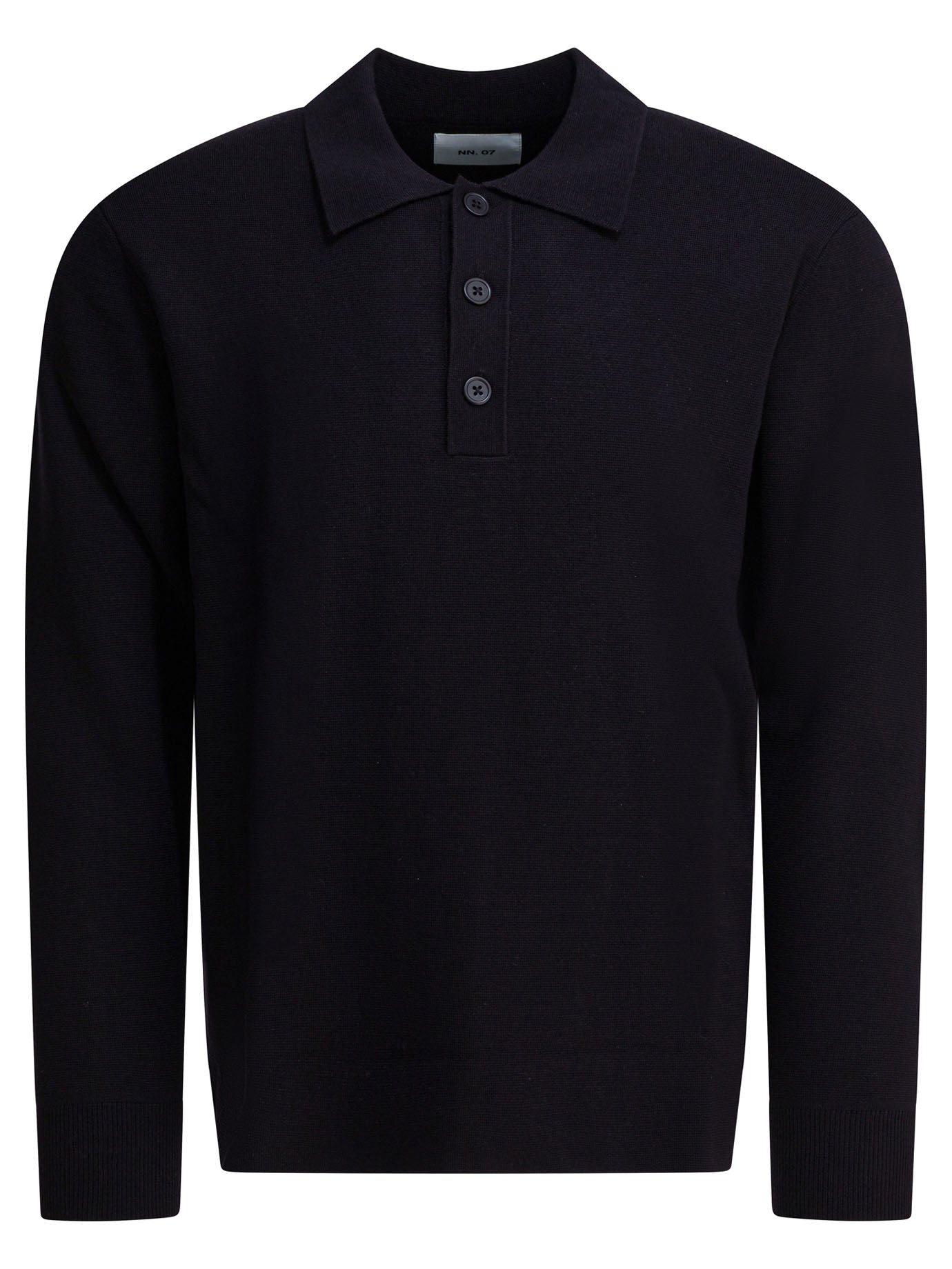 Nn.07 "harald" Wool Polo Sweater