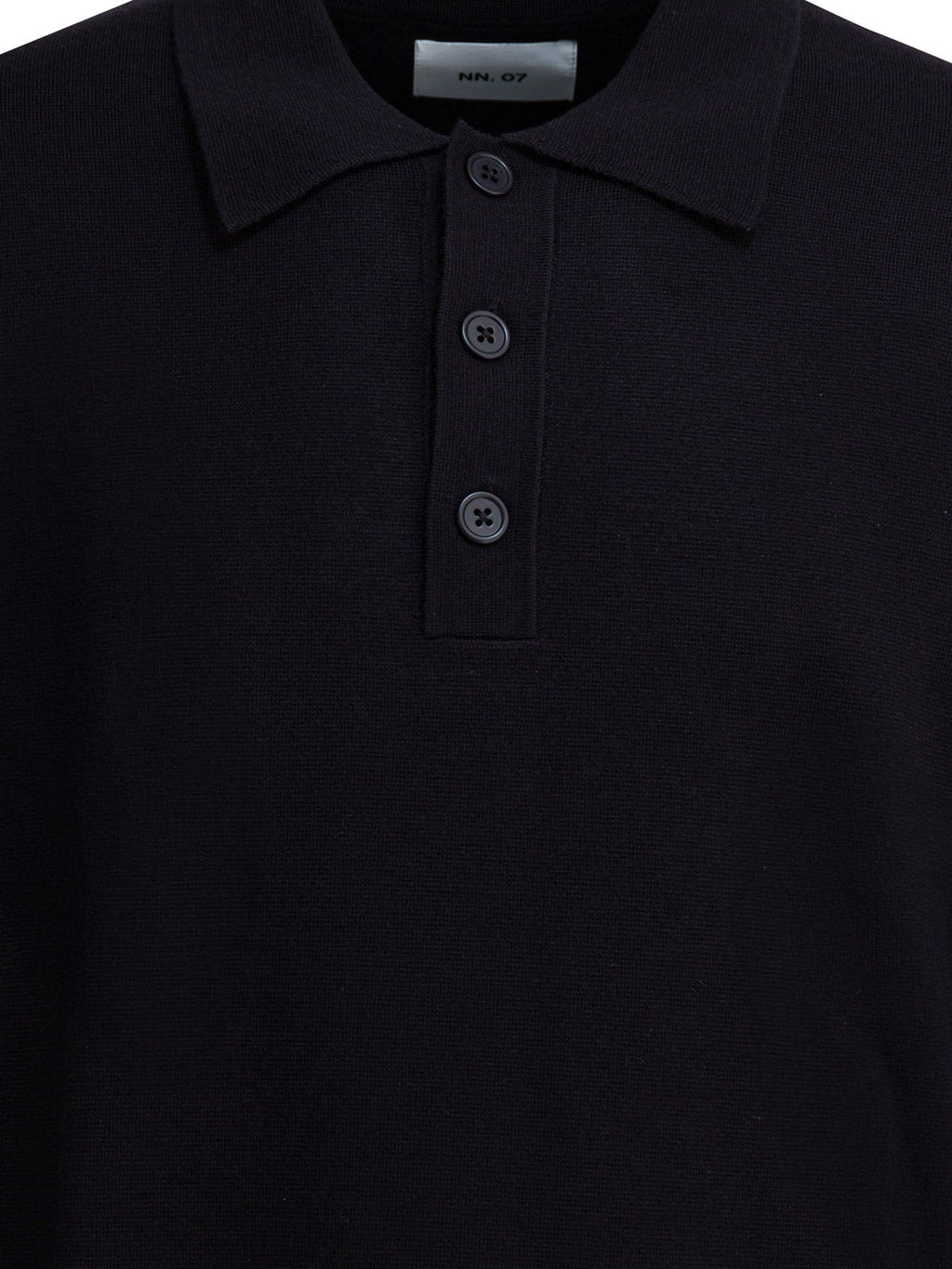 Nn.07 "harald" Wool Polo Sweater