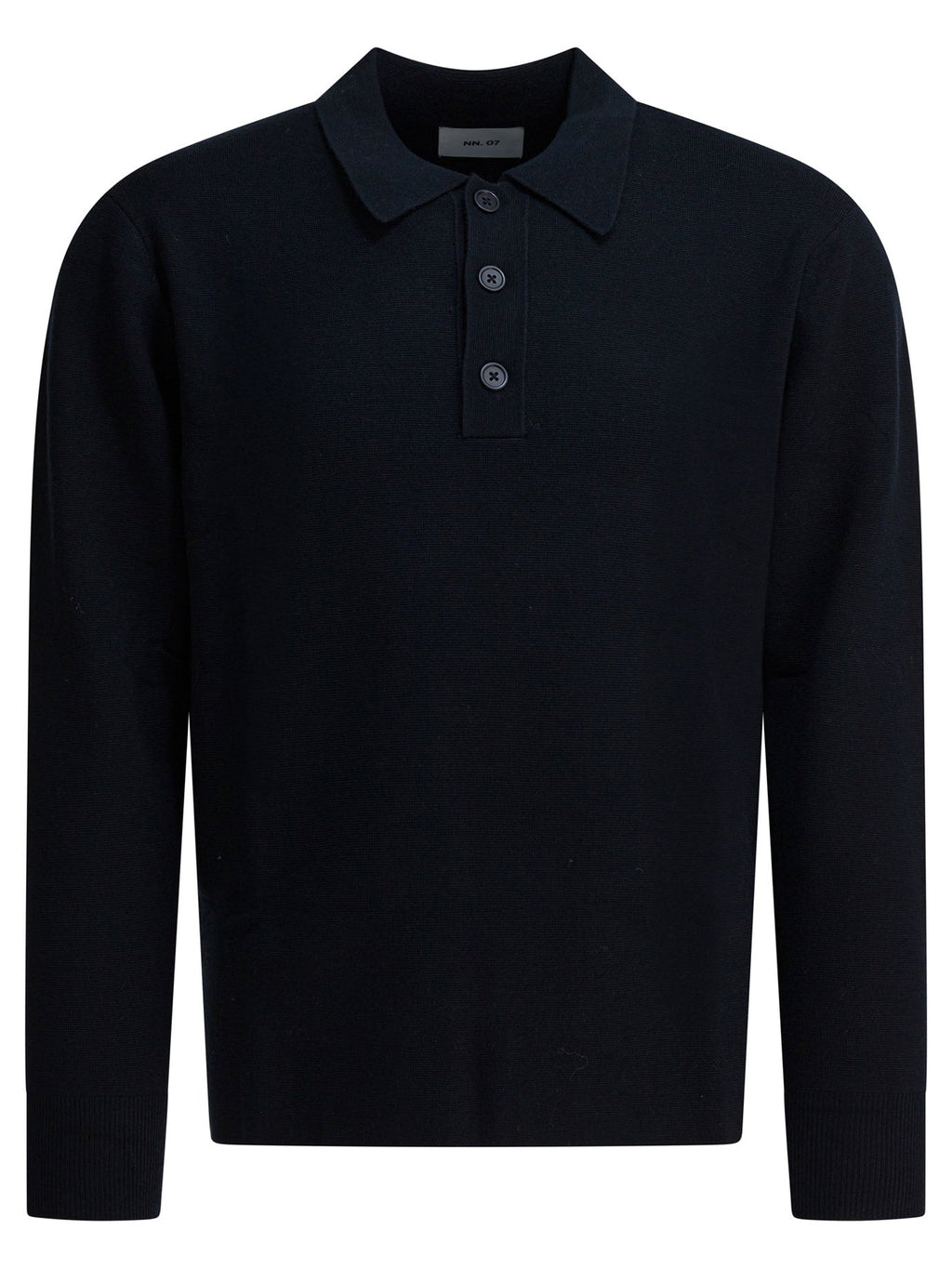 Nn.07 "harald" Wool Polo Sweater