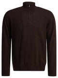 Nn.07 "sergio" Merino Wool Polo Sweater