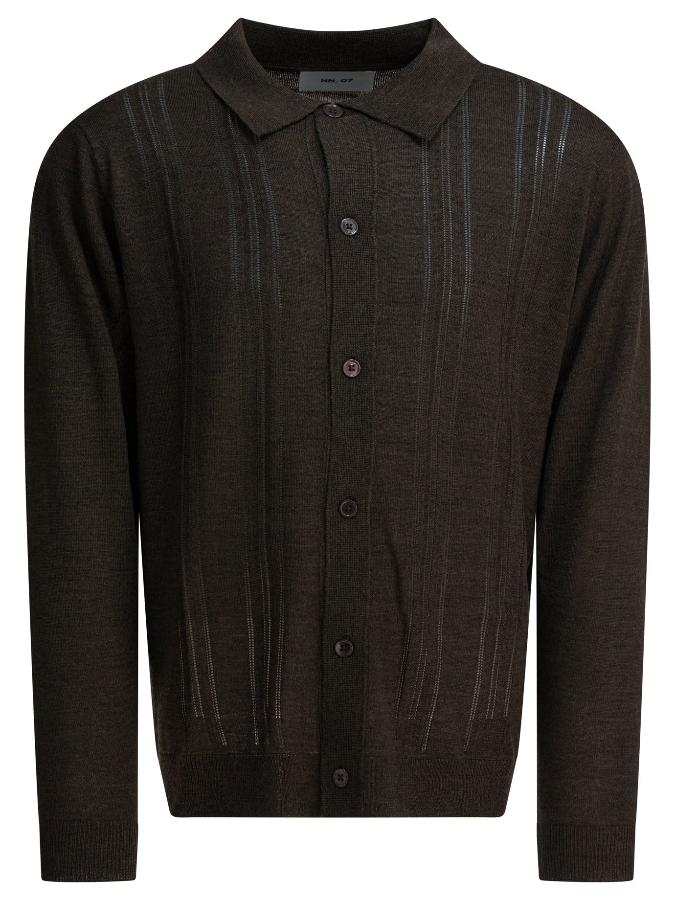 Nn.07 "thor" Wool Blend Cardigan