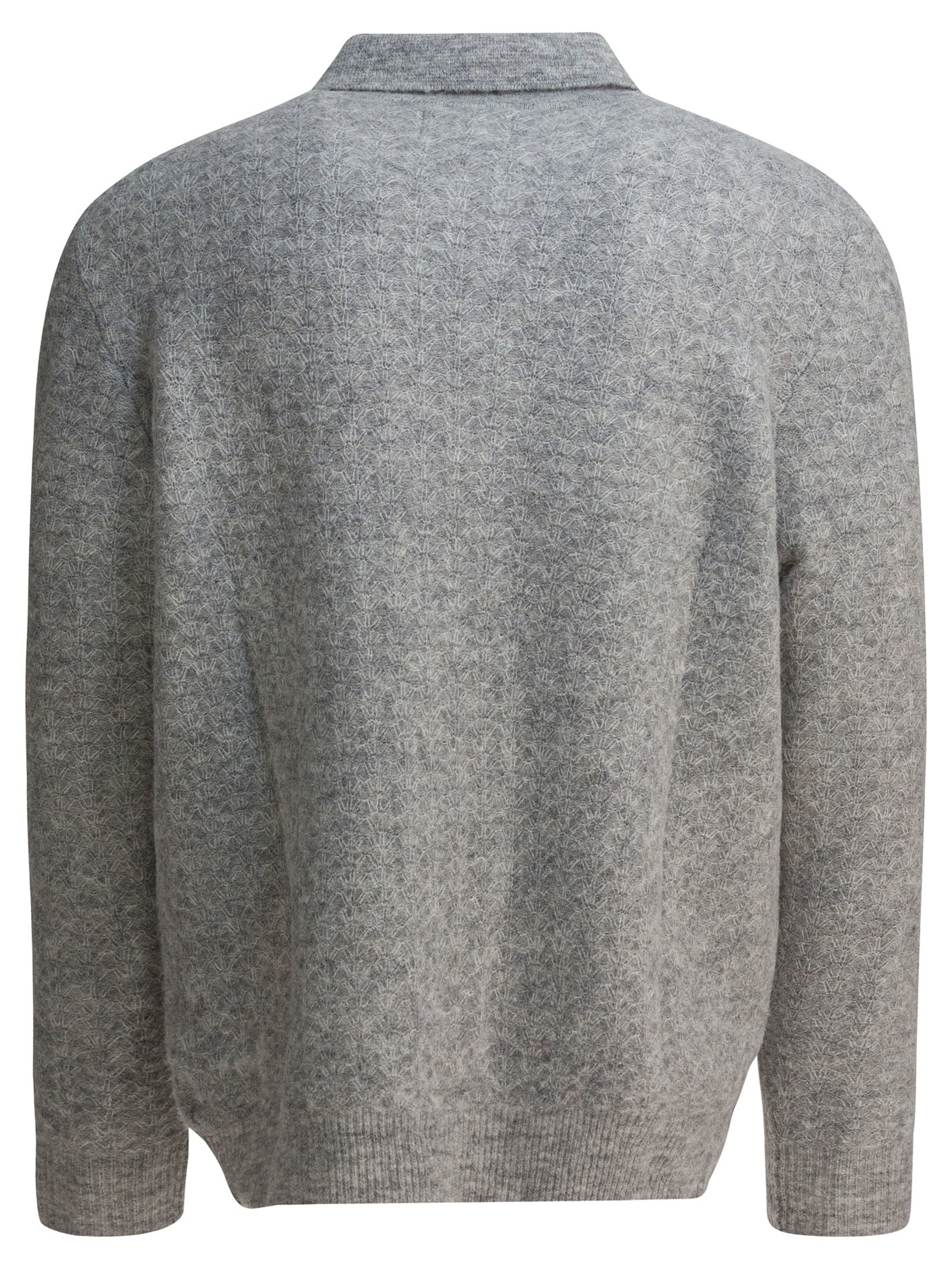 Nn.07 "alfie" Alpaca-blend Polo Sweater