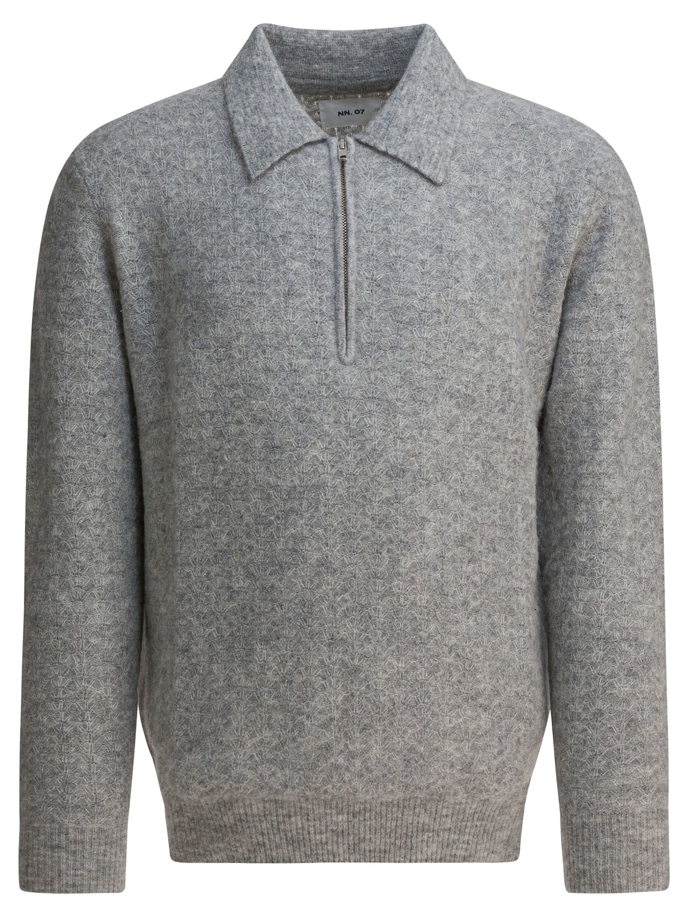 Nn.07 "alfie" Alpaca-blend Polo Sweater