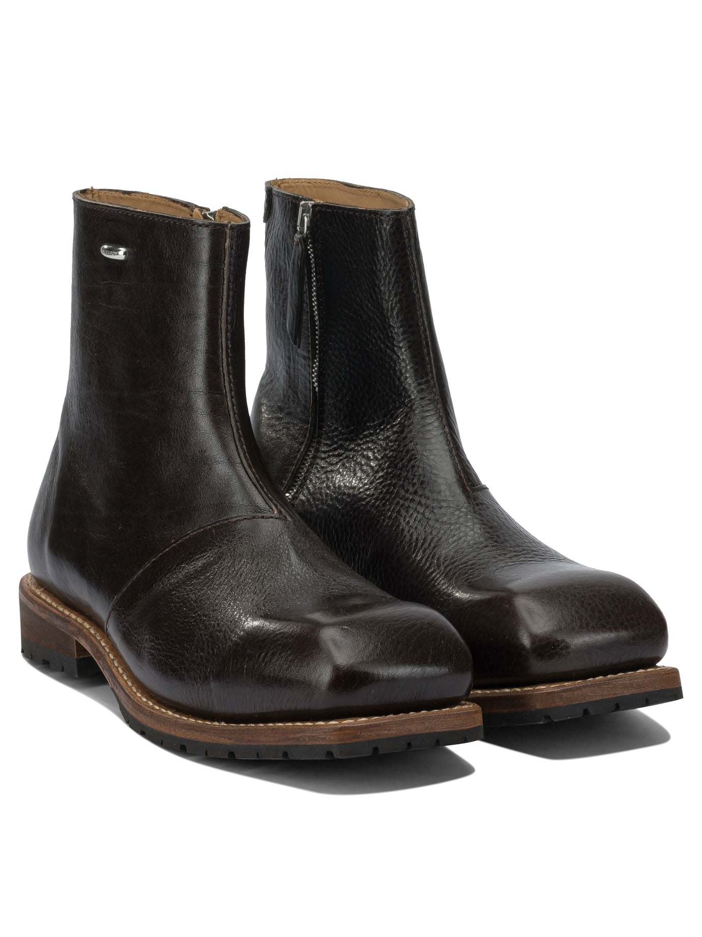 Our Legacy "engine" Zippered Ankle Boots